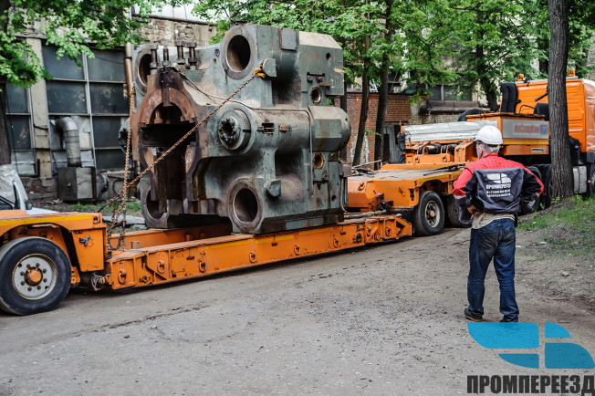 70 тонн! Такелажные работы для компании ООО "СтанкоЭкспортГрупп"
